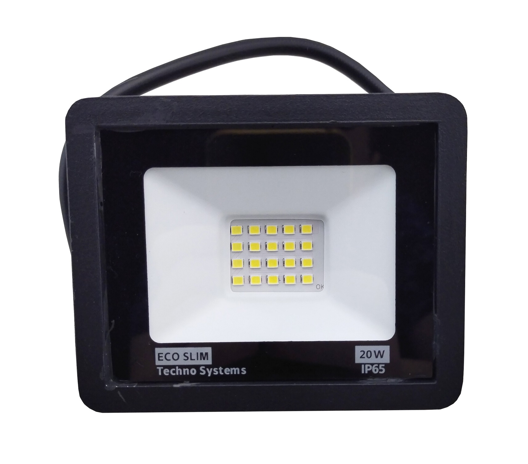 Прожектор LED 20W ECO Slim 230V 1700Lm 6500K IP65 TNSy